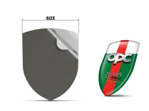 OPC Pegatinas Coche Personalizadas Resistentes Alta Calidad